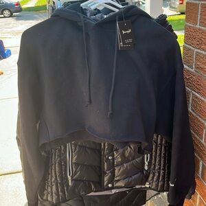 Young LA women’s cropped sweatshirt with tags size small